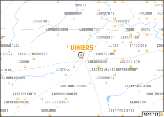 map of Vihiers