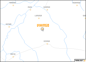 map of Vihingo