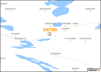 map of Vihtari