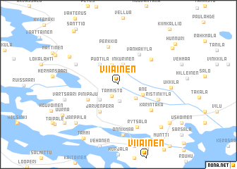 map of Viiainen