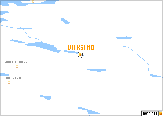 map of Viiksimo