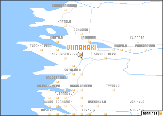 map of Viinamäki