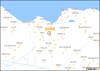 map of Viira