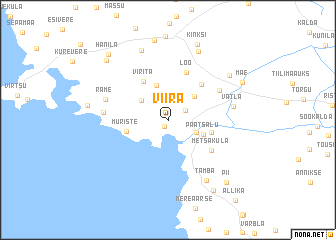 map of Viira