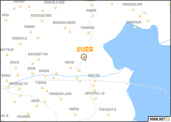 map of Viira