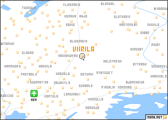 map of Viirilä