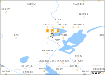 map of Viirilä