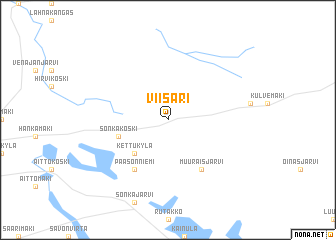 map of Viisari