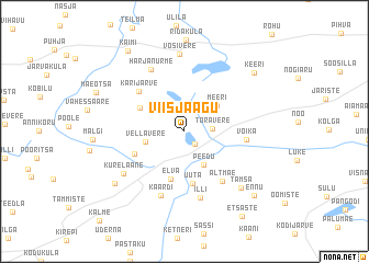 map of Viisjaagu