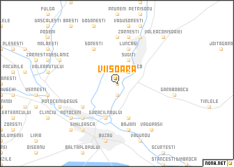 map of Viişoara