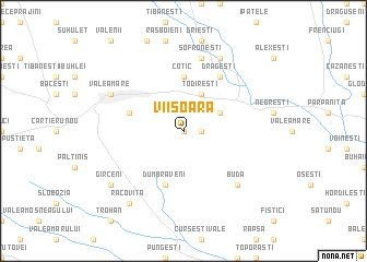 map of Viişoara