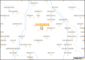 map of Viişoara