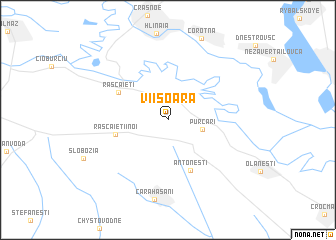 map of Viişoara