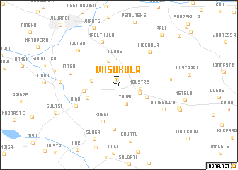 map of Viisuküla