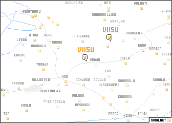 map of Viisu