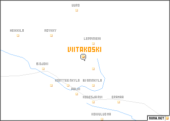 map of Viitakoski