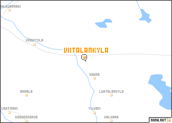 map of Viitalankylä