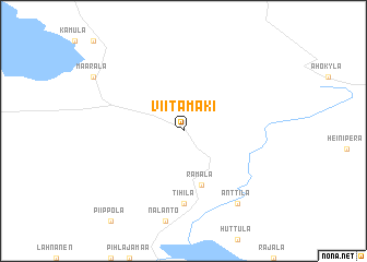 map of Viitamäki