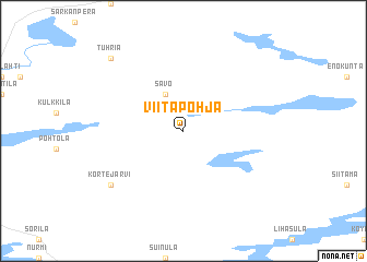 map of Viitapohja