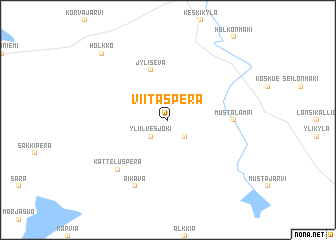 map of Viitasperä