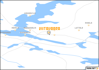 map of Viitavaara