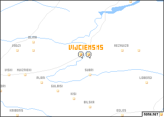 map of Vijciems