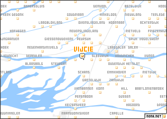 map of Vijcie