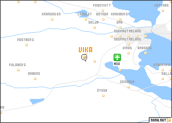 map of Vika