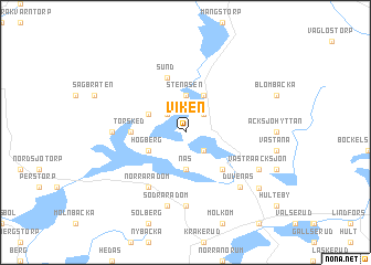 map of Viken