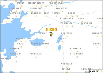 map of Viken