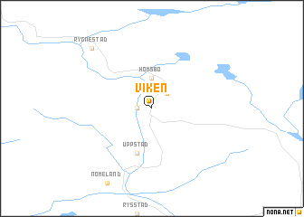 map of Viken