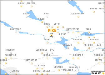 map of Vike