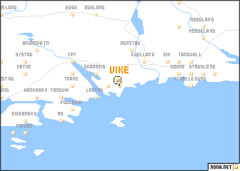 map of Vike