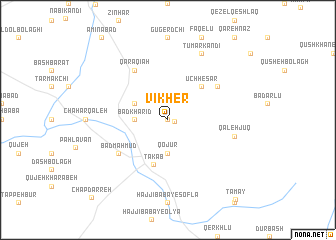 map of Vīkher