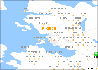 map of Vikinga