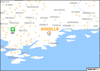 map of Vikkulla