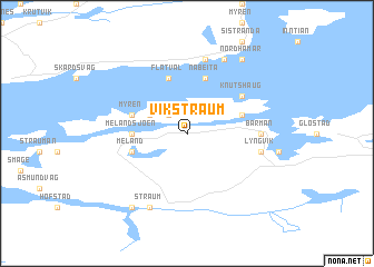 map of Vikstraum
