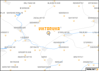 map of Viktorivka