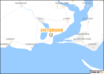 map of Viktorivka