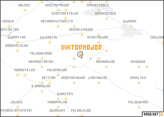 map of Viktormajor