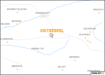 map of Viktoropol\