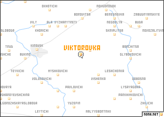 map of Viktorovka