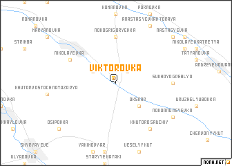 map of Viktorovka