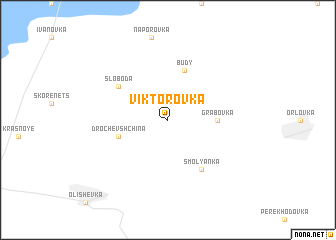 map of Viktorovka