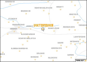 map of Viktorovka