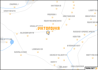 map of Viktorovka