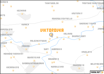 map of Viktorovka