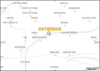 map of Viktorovka