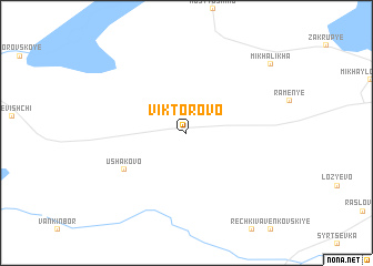 map of Viktorovo