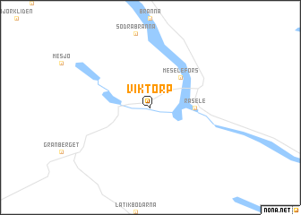 map of Viktorp